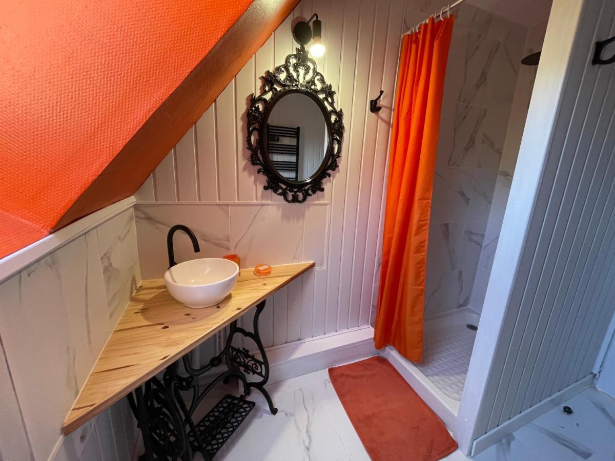 Belle Chambre Double Orange Tout Bonnement Bien Putot-en-Auge Dış mekan fotoğraf