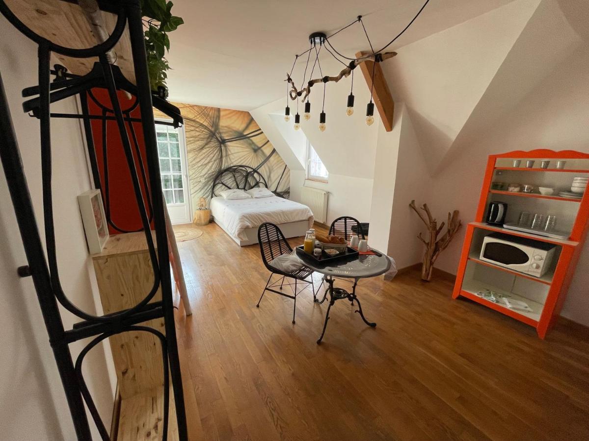 Belle Chambre Double Orange Tout Bonnement Bien Putot-en-Auge Dış mekan fotoğraf