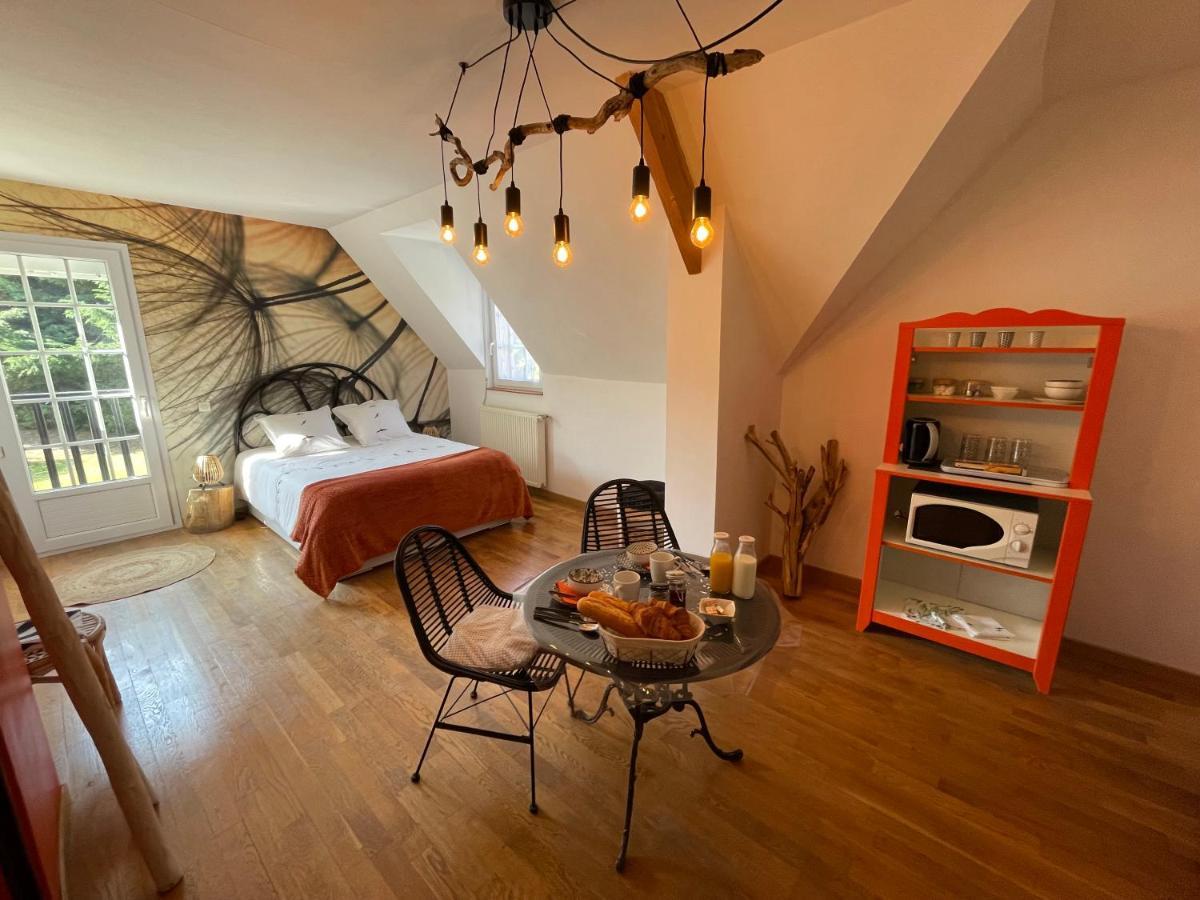 Belle Chambre Double Orange Tout Bonnement Bien Putot-en-Auge Dış mekan fotoğraf